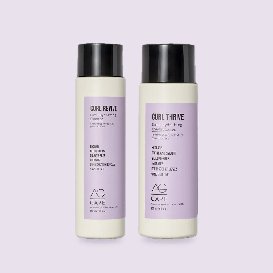 AG Care Curl Revive et Curl Thrive, routine cheveux crépus